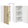 vidaXL Mueble de Cocina Kalmar Roble Sonoma 40 x 31 x 80 cm