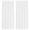 vidaXL Cortina de Voil&eacute; 2 uds. 175 x 140 cm Poli&eacute;ster