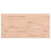 vidaXL Tablero rectangular de madera maciza de haya 80x40x1,5 cm