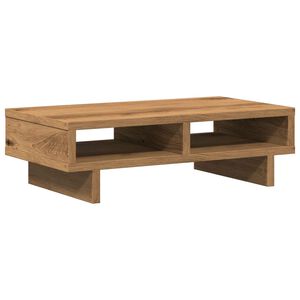 vidaXL Soporte de pantalla madera ingenier&iacute;a roble Sonoma 50x27x15 cm