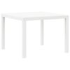 vidaXL Conjunto de Comedor de Jard&iacute;n 5 pcs Blanco Ratan Polt