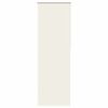 vidaXL Estor Enrollable Opaco Blanco Roto 70x210cm Tela Ancho 65,7cm