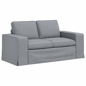vidaXL Sof&aacute; Gris Claro 162 x 80 x 82 cm tela
