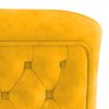 vidaXL Silla de comedor de terciopelo amarillo mostaza