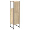 vidaXL Gabinete de Ba&ntilde;o Beige 33 x 33 x 120,5 cm Madera contrachapada
