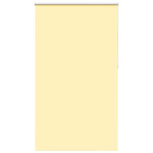 cmvidaXL Estor Enrollable Opaco Amarillo 140x210 cm Tela Ancho 136,6cm