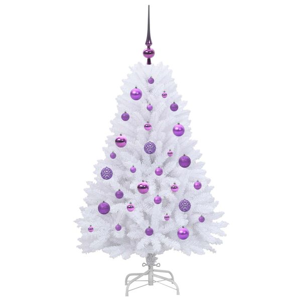 vidaXL &Aacute;rbol de Navidad artificial con ramas articuladas 120 cm