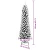 vidaXL Árbol de Navidad artificial con 150 LED verde y 120 cm