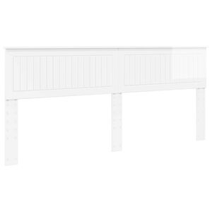 vidaXL Cabecero Brillante Madera contrachapada