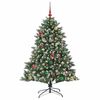 vidaXL &Aacute;rbol de Navidad artificial Verde 150 cm PVC, Pl&aacute;stico y Acero