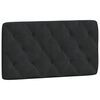 vidaXL Cabecero de cama acolchado terciopelo negro 100 cm