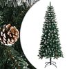 vidaXL &Aacute;rbol de Navidad artificial con soporte PVC verde 180 cm