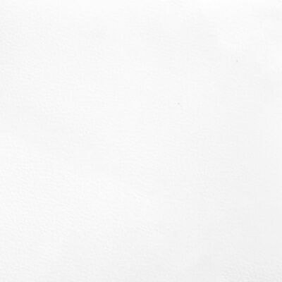 vidaXL Cabecero de cuero sintético blanco 147x16x78/88 cm
