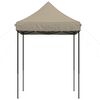 vidaXL Carpa de Fiesta Taup&eacute; 200 x 200 x 306 cm Tela Oxford