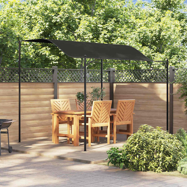 vidaXL Toldo parasol gris antracita 3x2,4 cm