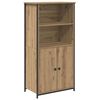 vidaXL Alacena Roble artisan 62 x 36 x 121,5 cm Madera de ingenier&iacute;a