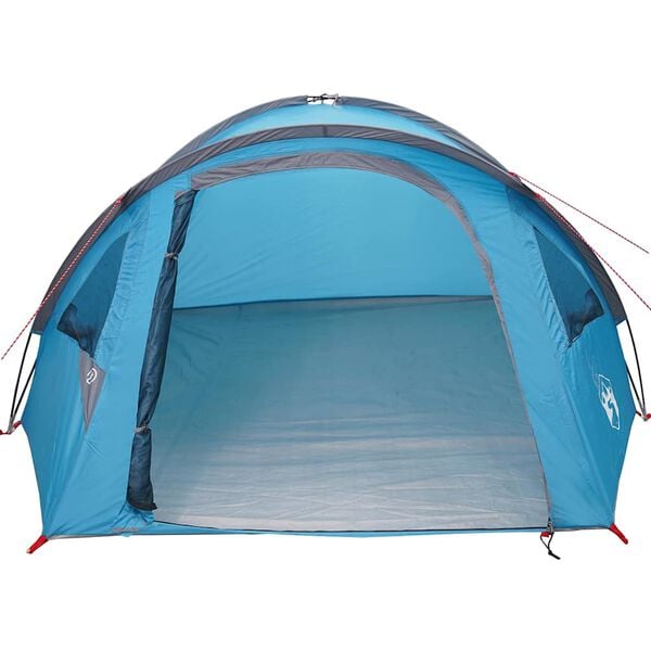 vidaXL Tienda de camping con techo Azul 308 x 268 x 130 cm Poli&eacute;ster