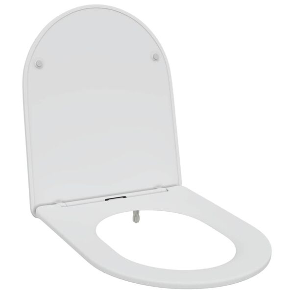 vidaXL Asiento de WC 47 x 36 x 3,4 cm Duroplast