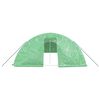 vidaXL Invernadero con estructura de acero verde 70 m&sup2; 14x5x2,3 m