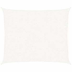 vidaXL Toldo de vela HDPE blanco 160 g/m&sup2; 2,5x3 m