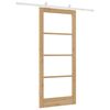 vidaXL Puerta Corredera ORKDAL Natural 86 x 198,5 cm