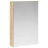 vidaXL Armario con espejo de ba&ntilde;o Roble Sonoma 40 x 10,5 x 60,5 cm