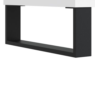vidaXL Mueble para discos madera contrachapada blanco 84,5x38x89 cm