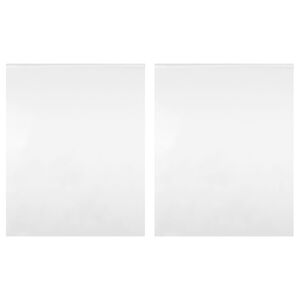vidaXL L&aacute;minas espejo para ventana autoadhesivas 2 uds 45x100 cm PET