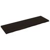 vidaXL Tablero mesa madera roble tratada marr&oacute;n oscuro 200x60x(2-6) cm