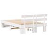 vidaXL Estructura de cama 120 x 200 cm Madera de pino macizo
