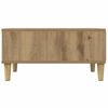 vidaXL Mesa de centro madera de ingenier&iacute;a roble artisan 60x60x30 cm