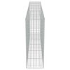 vidaXL Muro de gaviones con cubiertas acero galvanizado 300x50x150 cm