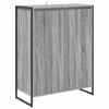 vidaXL Armario para Zapatos con puerta Gris Sonoma 79 x 36 x 100 cm