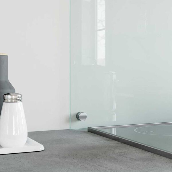 vidaXL Salpicaderos cocina 2 uds vidrio templado transparente 70x40 cm