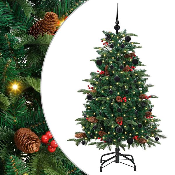 vidaXL &Aacute;rbol de Navidad artificial Verde 150 cm PVC, Metal y Pl&aacute;stico