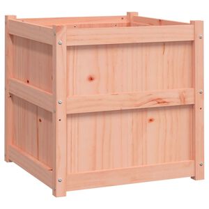 vidaXL Jardinera madera maciza de abeto Douglas 60x60x60 cm