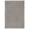 vidaXL Alfombra rectangular algod&oacute;n gris 160x230 cm