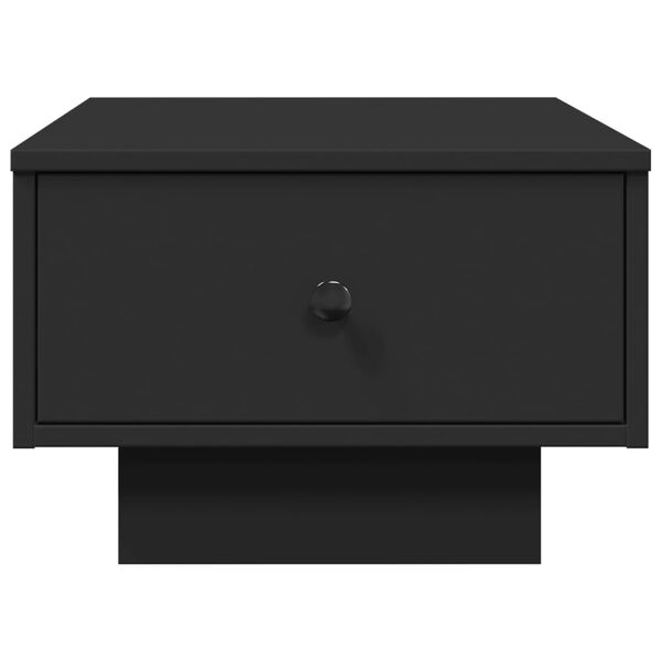 vidaXL Mesa de centro madera de ingenier&iacute;a negro 60x45x31 cm