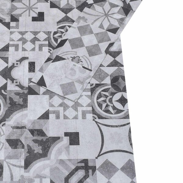 vidaXL Tableros de Suelo 36 pcs Gris 5,02 m&sup2; PVC