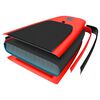 vidaXL Set de tabla de paddle surf hinchable rojo 330x76x10 cm