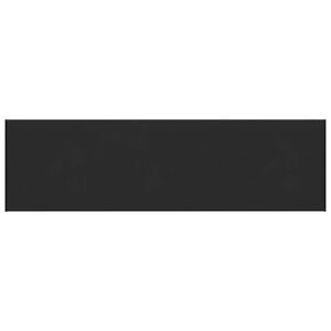 vidaXL Umbral de Ventana Negro con Vetado de Madera 140 x 45 x 4,5 cm