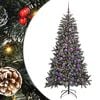 vidaXL &Aacute;rbol de Navidad artificial Verde 180 cm PVC, Pl&aacute;stico y Acero