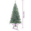 vidaXL &Aacute;rbol de Navidad Artificial Nevado con Luz LED Verde y 180 cm