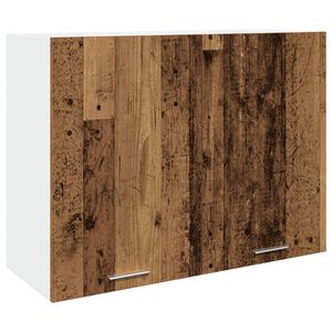 vidaXL Armario colgante "Lyon" de madera vieja, 80 x 31 x 60 cm, madera de ingenier&iacute;a,