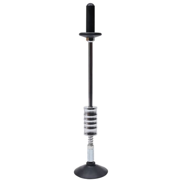 vidaXL Martillo de inercia de ventosa acero al carbono 59 cm