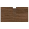 vidaXL Armario de baño madera contrachapada marrón roble 60x33x60 cm