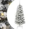 vidaXL &Aacute;rbol de Navidad artificial con ramas articuladas Verde y