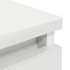 vidaXL Mueble para TV madera contrachapada blanco 100x35x54 cm