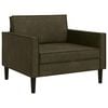 vidaXL Sill&oacute;n XL Verde militar Cuero de Suede Sint&eacute;tico