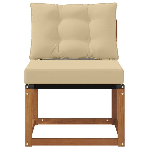 vidaXL Sof&aacute; central de exterior